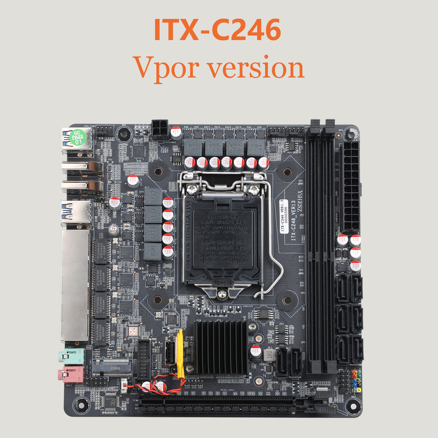 C246 Mini-ITX Motherboard 8 Ba - đánh giá và giá Nas Motherboard 8 Sata Mini Itx