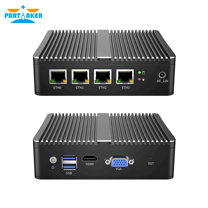 Partaker Fanless pfSense Route - đánh giá và giá Pfsense Firewall Router 2.5G 4 I226